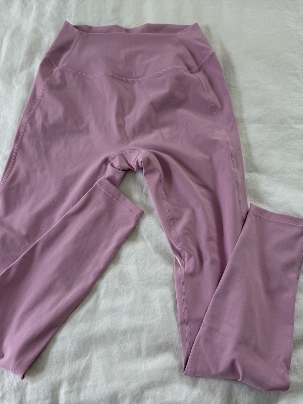 High-Rise Lavender Leggings for Women